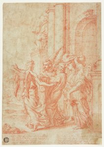 Lot i jego rodzina wyprowadzeni z Sodomy autorstwa Peter Paul Rubens