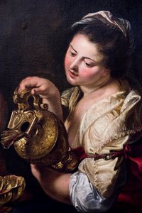 Lot i jego córki, ok. 1610 (olej na płótnie) autorstwa Peter Paul Rubens