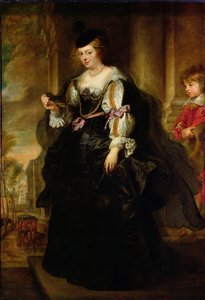 Portret Helene Fourment z karocą, ok. 1639