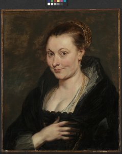 Portret Isabelli Brant, ok. 1620-25 autorstwa Peter Paul Rubens