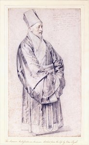Portret Nicolasa Trigaulta S.J. w stroju chińskim, autorstwa Peter Paul Rubens