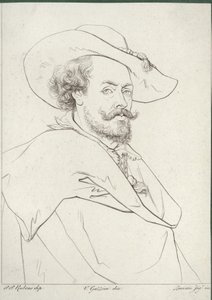 Portret Petera Paula Rubensa autorstwa Peter Paul Rubens