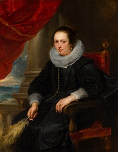 Portret kobiety, ok. 1630 (olej na desce) autorstwa Peter Paul Rubens
