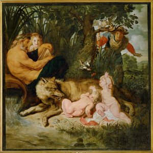 Romulus i Remus (obraz na płótnie) autorstwa Peter Paul Rubens