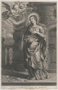 Święta Barbara autorstwa Peter Paul Rubens