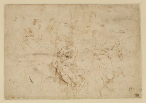 śpiące nimfy autorstwa Peter Paul Rubens