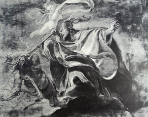 Św. Grzegorz z Nazjanzu autorstwa Peter Paul Rubens