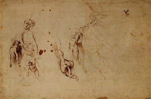 Studium Medei zabijającej swoje dzieci autorstwa Peter Paul Rubens