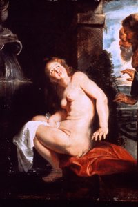 Zuzanna i starsi, c1614 autorstwa Peter Paul Rubens
