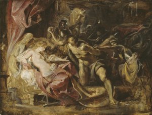 Schwytanie Samsona, 1609-10 autorstwa Peter Paul Rubens