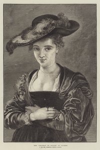 Słomkowy Kapelusz autorstwa Peter Paul Rubens