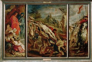 Podwyższenie Krzyża autorstwa Peter Paul Rubens