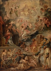 Wcielenie jako spełnienie wszystkich proroctw autorstwa Peter Paul Rubens