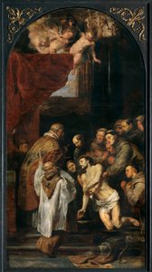 Ostatnia Komunia Franciszka z Asyżu autorstwa Peter Paul Rubens
