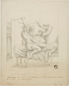 Człowiek dręczony przez sny autorstwa Peter Paul Rubens
