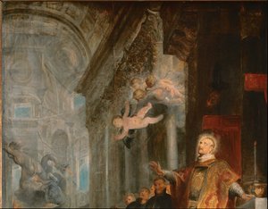 Cud świętego Ignacego Loyoli autorstwa Peter Paul Rubens