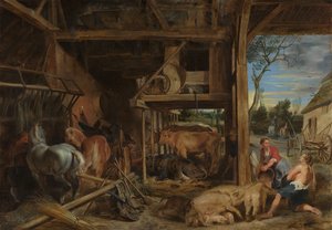 Syn marnotrawny autorstwa Peter Paul Rubens
