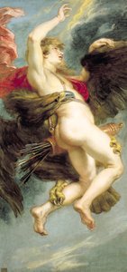 Gwałt Ganimedesa, ok. 1636-38 (olej na płótnie) autorstwa Peter Paul Rubens