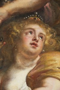 Sufit Rubensa, Dom Bankietowy, Whitehall, ok. 1629-34 (olej na płótnie) autorstwa Peter Paul Rubens