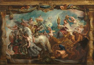 Triumf Kościoła autorstwa Peter Paul Rubens