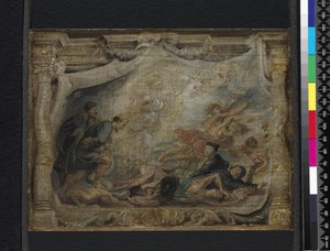 Zwycięstwo Eucharystii nad herezją, ok. 1625-26 r. autorstwa Peter Paul Rubens