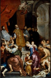 Cuda św. Ignacego Loyoli. Obraz Pierre Paul (Pierre-Paul) Rubens (lub Peter Paul lub Petrus Paulus) (1577-1640) autorstwa Peter Paul Rubens