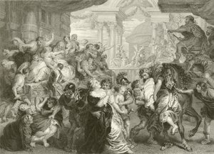 Gwałt Sabinów autorstwa Peter Paul Rubens