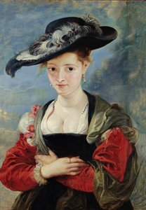 Słomkowy kapelusz autorstwa Peter Paul Rubens