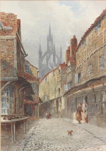 Castle Garth, Newcastle (akwarela na papierze)