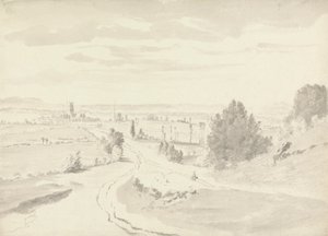 Daleki widok na miasto autorstwa Peter Rashleigh