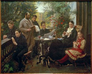 Hirschsprung, Heinrich; duński producent tytoniu, mecenas i kolekcjoner sztuki (założyciel Kolekcji Hirschsprunga w Kopenhadze); Kopenhaga 7 autorstwa Peder Severin Krøyer