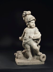 Putto reprezentujący Naukę i Sztukę autorstwa Peter Van Den Branden