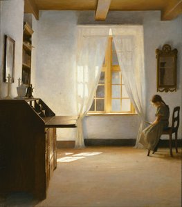 Dziewczyna czytająca, 1901