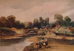 Wieś nad rzeką, ok. 1824, 1935 autorstwa Peter de Wint