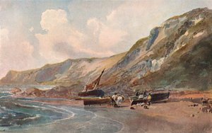 Scena Wybrzeża, c1819 autorstwa Peter de Wint