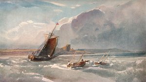 W pobliżu portu, ok. 1820 autorstwa Peter de Wint