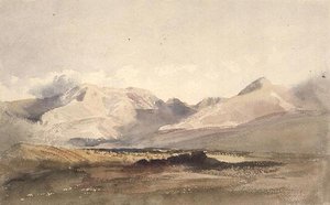 PD.135-1950 Scena górska, Westmorland (akwarela) autorstwa Peter de Wint