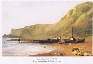 Shanklin, Wyspa Wight, 1945 autorstwa Peter de Wint