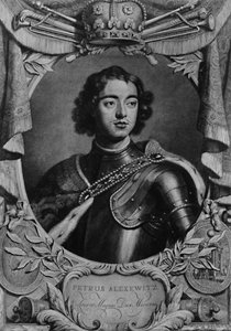 Piotr Wielki, car Rosji, c1698 1894 autorstwa Peter van Gunst