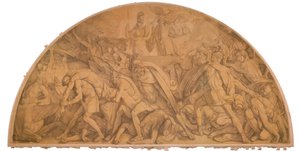Der Kampf um den Leichnam des Patroklos autorstwa Peter von Cornelius