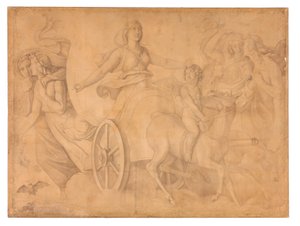 Der Wagen der Artemis autorstwa Peter von Cornelius