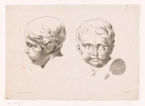 Dwie głowy dzieci Zasady czerpania z natury, część piąta (tytuł serii) Vème Cahier De Principes Dessiné d