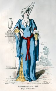 Dama dworu z czasów Karola VIII Francji, 1498 1882-1884.