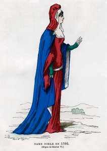Szlachcianka czasów Karola VI Francji, 1386 1882-1884