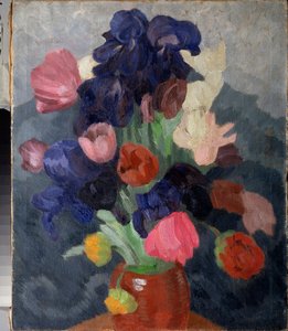 Bukiet kwiatów - Obraz Piotra (Piotr, Petr) Savvich Utkin (Utkin) (1877-1934), olej na płótnie