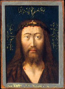 Głowa Chrystusa, ca. 1445. autorstwa Petrus Christus