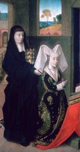 Izabela Portugalska ze św. Elżbietą, 1457-1460