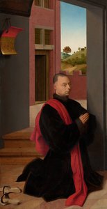 Portret męskiego dawcy autorstwa Petrus Christus