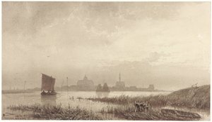 Widok Veere autorstwa Petrus Franciscus Greive