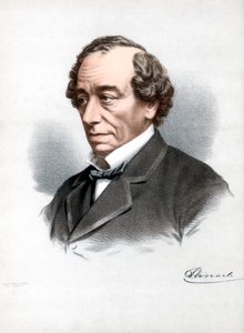 Benjamin Disraeli, 1. hrabia Beaconsfield, brytyjski konserwatywny mąż stanu, c1890.